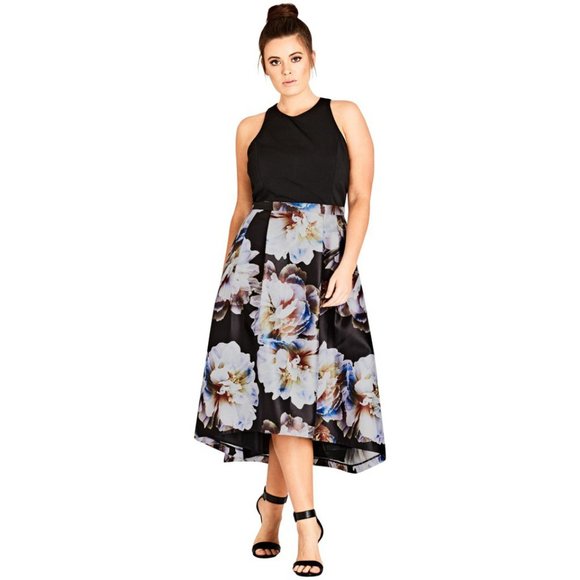 City Chic Dresses & Skirts - New Plus Size 22 City Chic Floral Occasion Dress
